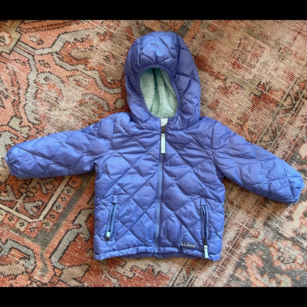 LL Bean 12-18 months medium weight puffer jacket